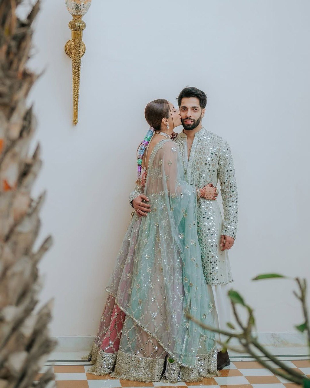 Fox Georgette Semi-Stitched Lehenga Set with 3.5 Meter Flair and 9mm Sequin Work