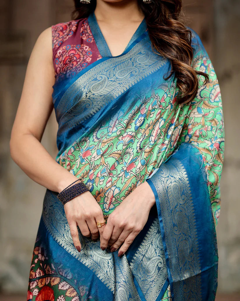 Pure Silk Digital Printed Casual Wear Special Saree