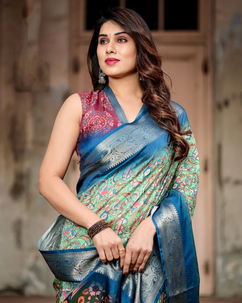 Pure Silk Digital Printed Casual Wear Special Saree