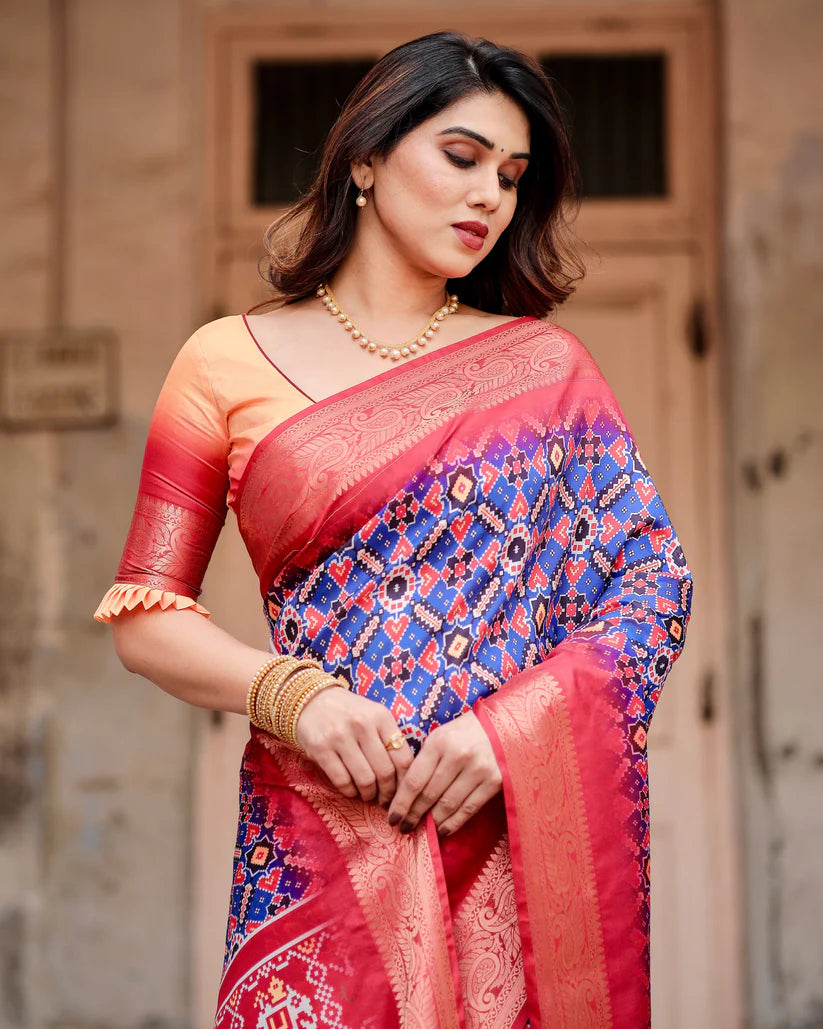 Impressive Look Pure Silk Digital Printed Saree