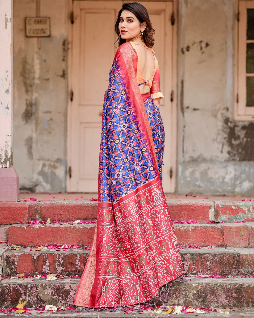 Impressive Look Pure Silk Digital Printed Saree