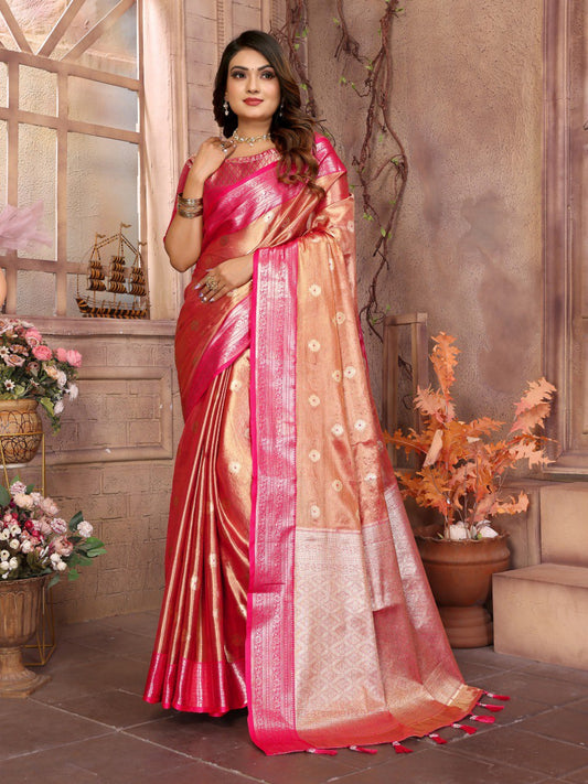 Ethnic Woven Design Zari Art Silk Banarasi Saree