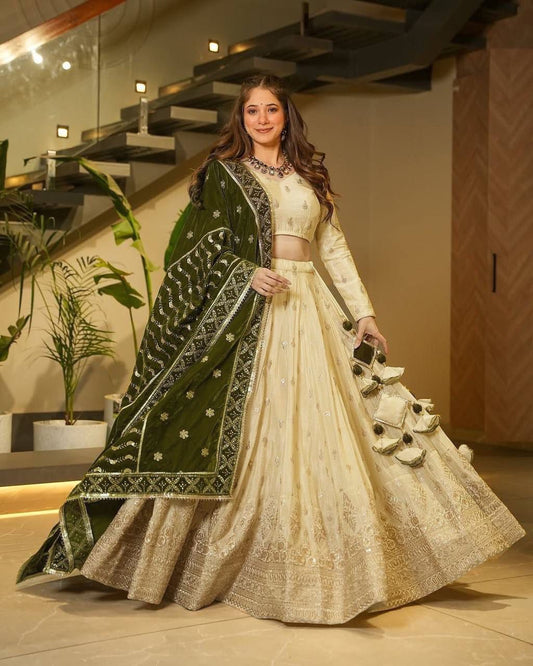 zahreen ethnic cosmos lehenga set