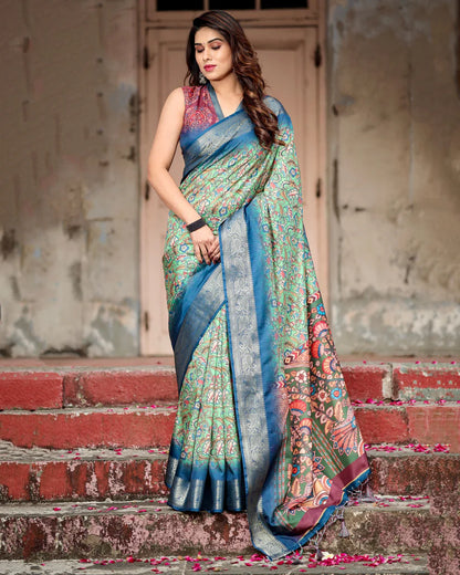 Pure Silk Digital Printed Casual Wear Special Saree