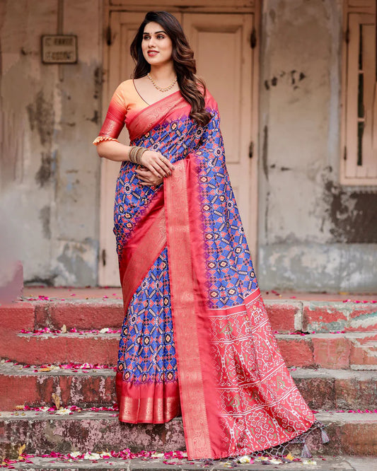 Impressive Look Pure Silk Digital Printed Saree