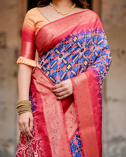 Impressive Look Pure Silk Digital Printed Saree